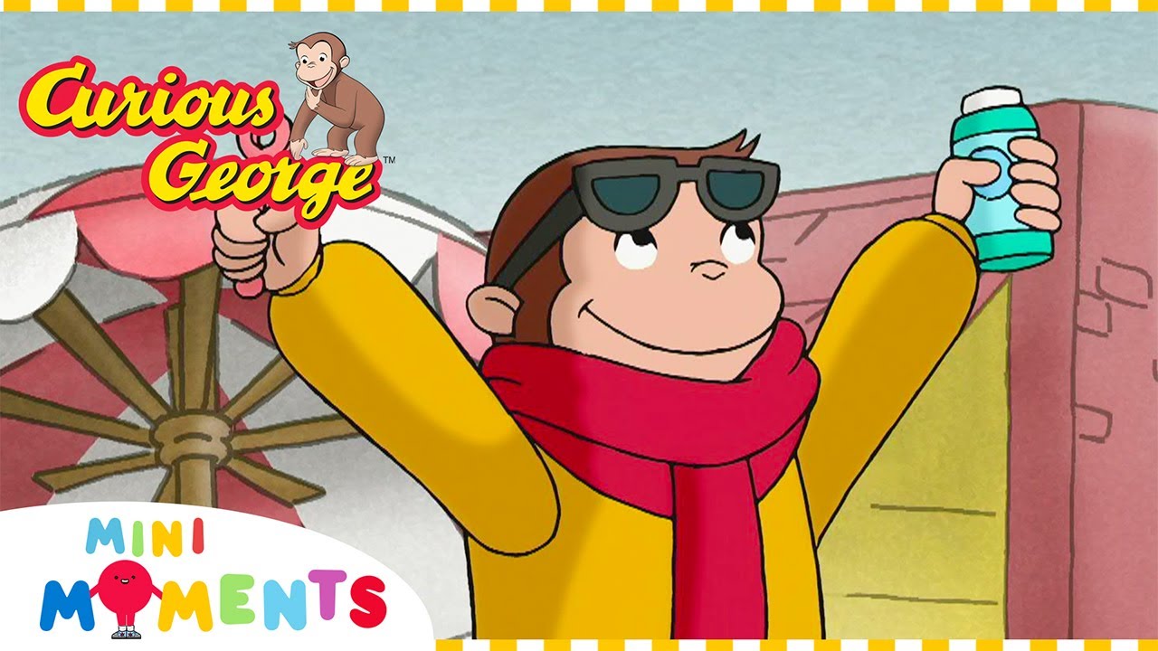 George's Winter Fun! | Curious George | Mini Moments - YouTube