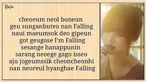 YUJU - "FALLING" [RUN ON OST PART 10] (Easy Lyrics)