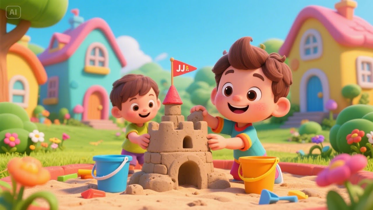 Slide, Swing, Share – Playground Adventures | Fun Playground Song for Kids | Sharing and Together