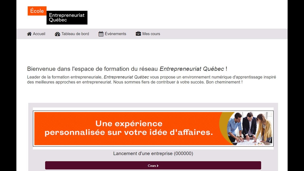 Présentation Espace de formation