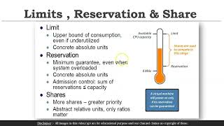 Lecture 18 - Difference between Limits, Reservation and Share | Resource utilization | CCSP | ISC2 Lecture 18 - Difference between Limits, Reservation and Share | Resource utilization | CCSP | ISC2