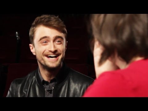 Daniel Radcliffe Surprises Fans At A Movie Theater