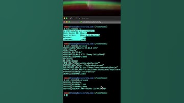 Checking Version of Linux Distribution (Ubuntu 22.04) - hostnamectl