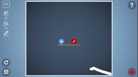 Check out how I solved level 11 in Brain It On! #BrainItOn