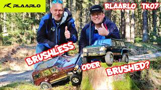 Rlaarlo TK07: BRUSHED oder MUSS es BRUSHLESS sein? Der ultimative Performance-Check
