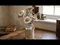 Rustic and Vintage Decor/ Combining Crochet and Burlap/ Rashmi The Yarn Architect