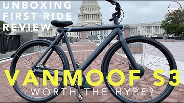 Vanmoof S3 Dark: Unboxing, First Ride, and Review