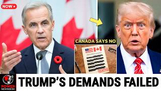 Trump DEMANDS FIVE Things From Canada — Mark Carney REFUSES Every Single One