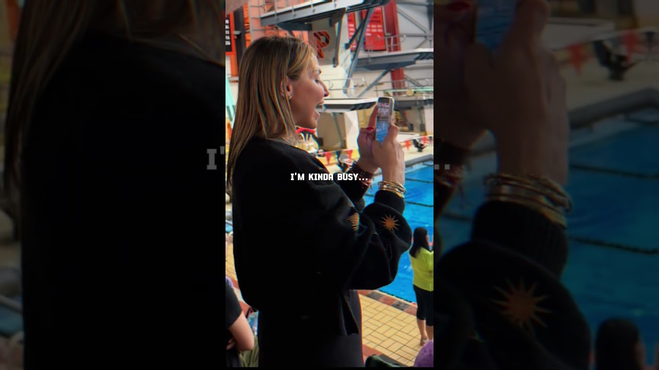 POV: It’s meet day and I’m trying to redeem my swimmer before the event closes. #swimmom #swimming