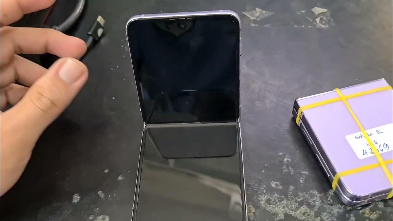 Thay màn hình Samsung Galaxy ZFlip 3 chính hãng mới 100%: lưu ý sử dụng ...