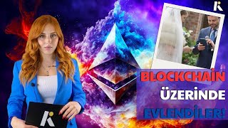 Blockchain Üzerinde Nft Yüzüklerle Evlendiler