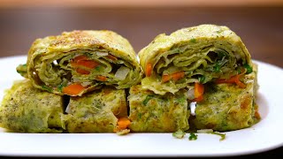 Perfect egg roll recipe || সকালের নাস্তায় এগ রোলের সহজ রেসিপি || Easy breakfast recipe