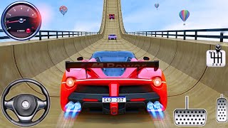Crazy Mega Ramp Sports Car Racing Stunts 3D - Impossible Car Stunt Game - Android GamePlay screenshot 5