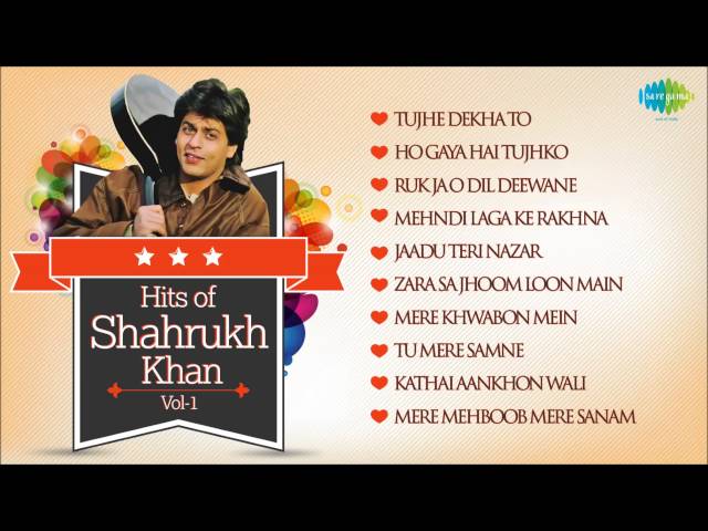 Best Of Shahrukh Khan - Dilwale Dulhania Le Jayenge - SRK Famous Songs - Vol 1 class=