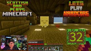 Scottish Dad Lets Play Hardcore - 32 #minecraft #hardcore #letsplay #mountainbase #storage
