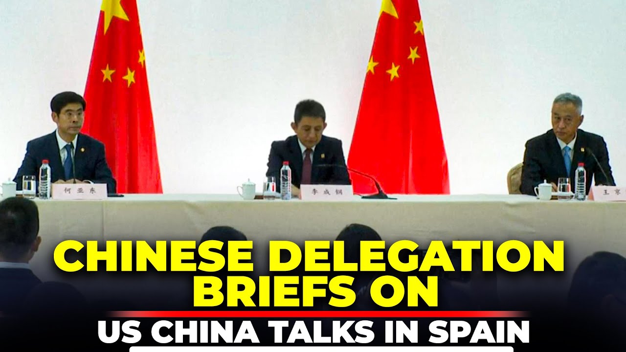 Chinese delegation officials hold presser after new round of talks with US | TikTok | Trade