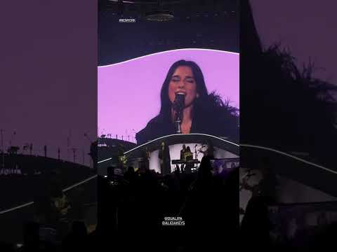 Dua Lipa Singing No One By Alicia Keys At Madison Square Garden NYC 