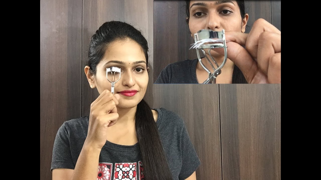 How to Curl Eyelashes and apply mascara LIKE A PRO F3 YouTube