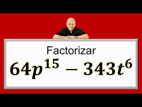Factoring | Case 7: Difference of Cubes | Ex. 1 #julioprofe