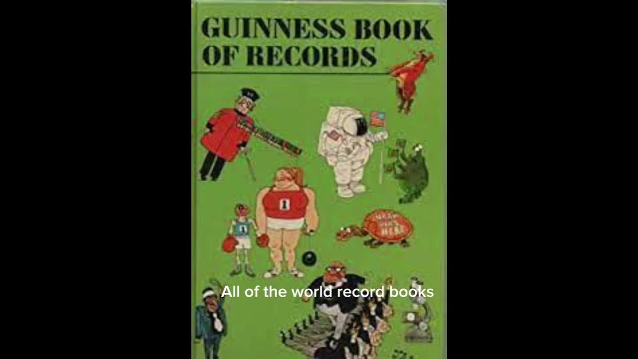 All The world record books YouTube