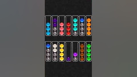 Level 525 of Ball Sort Color Water Puzzle