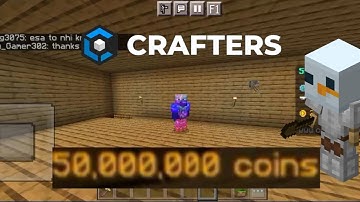 I reached 50million coins (Craftersmc Skyblock)