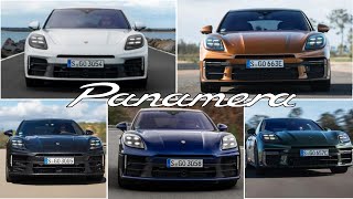NEW 2024 Porsche Panamera – Exterior Beauty Shots in Different Colors
