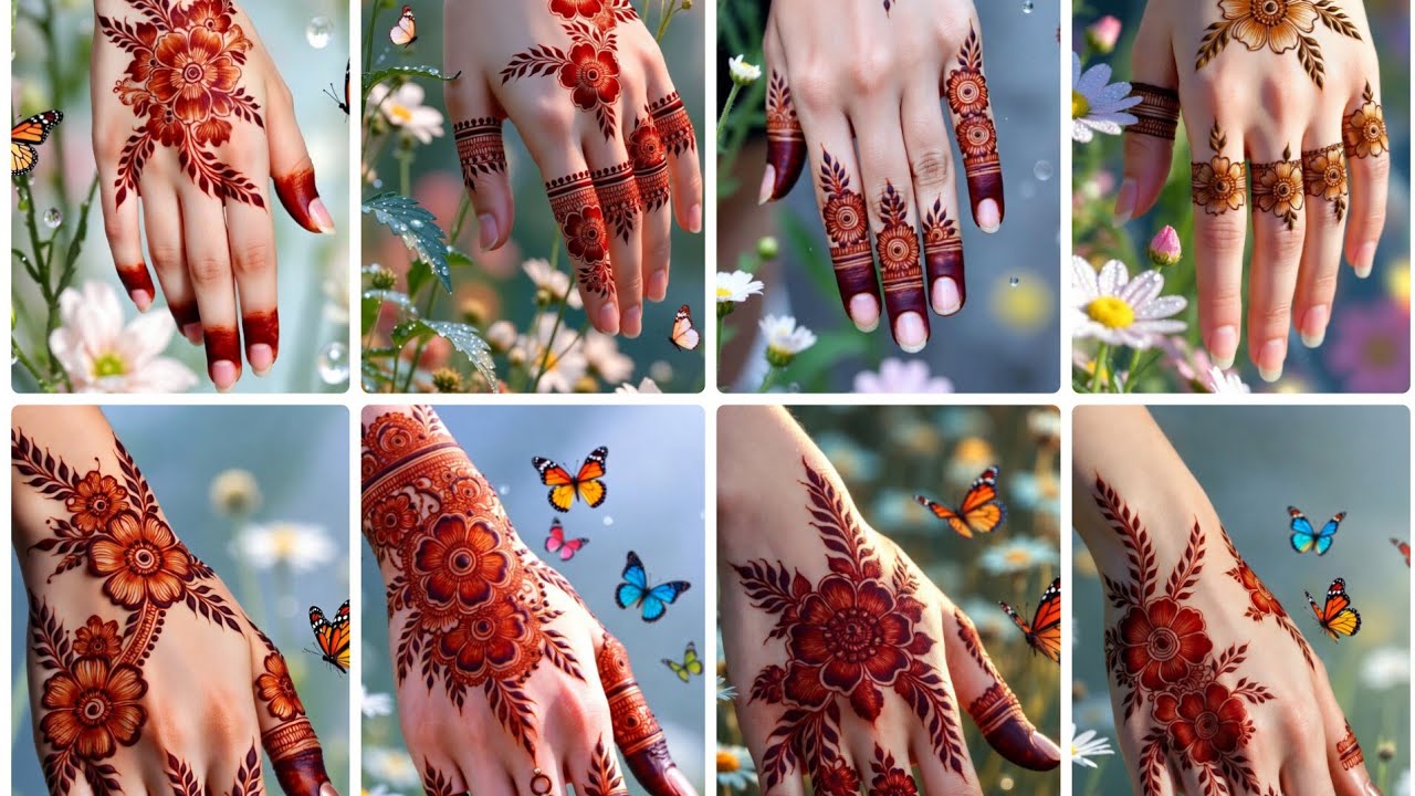 100 Best Mehndi Designs ll 2026 Simple mehndi designs ll 