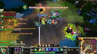 League of Legends - GALIO QUADRA KILL!!!