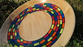 Woodturning A Multicoloured Milliput Mosaic Bowl