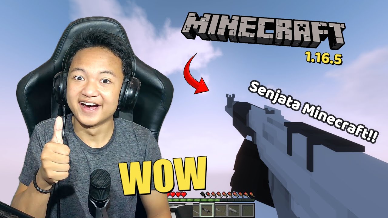 MOD SENJATA PALING REAL DI MINECRAFT MrCrayfish s Gun Mod LINK Mod senjata paling real di minecraft mrcrayfish s gun mod link