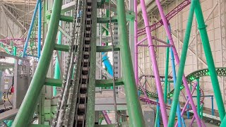TMNT Shellraiser - On-Ride POV | 🇺🇸 Nickelodeon Universe, American Dream