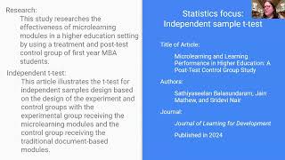 Julie Wyatt Statistics Reflection