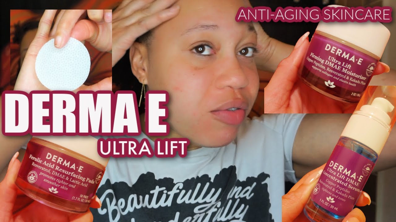 Derma E Ultra Lift Line Review Anti Aging Night Time Skincare