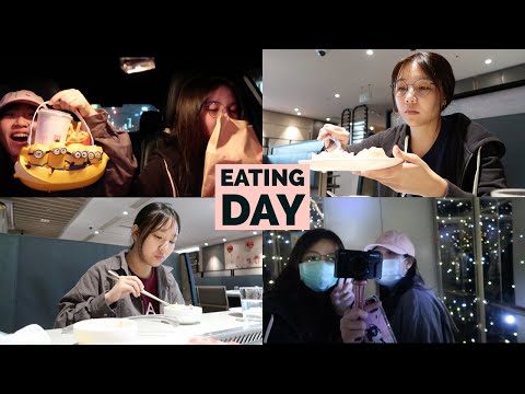 VLOG 03 | 只有吃的一天 : 用香蕉船裝麥當勞🍌Amy海底撈初體驗