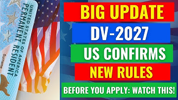 VS kondigt update aan van DV-2027-inschrijvingsproces: nieuwe wijzigingen in de Green Card-loteri...