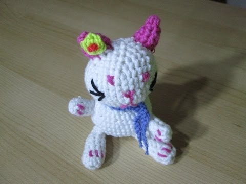 D I Y Tuto Crochet Chat Amigurumi Avec Patron Petit Animaux Au Crochet Youtube