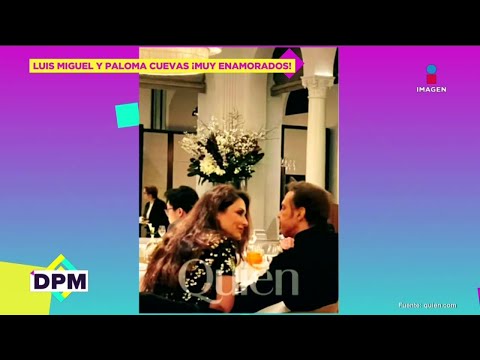 ¡Luis Miguel y Paloma Cuevas captados en cena romántica! | De Primera Mano