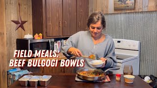 Field Meals: Beef Bulgogi Bowls