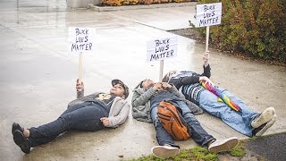 Solidarity Walkout - Ithaca College Students rally against President