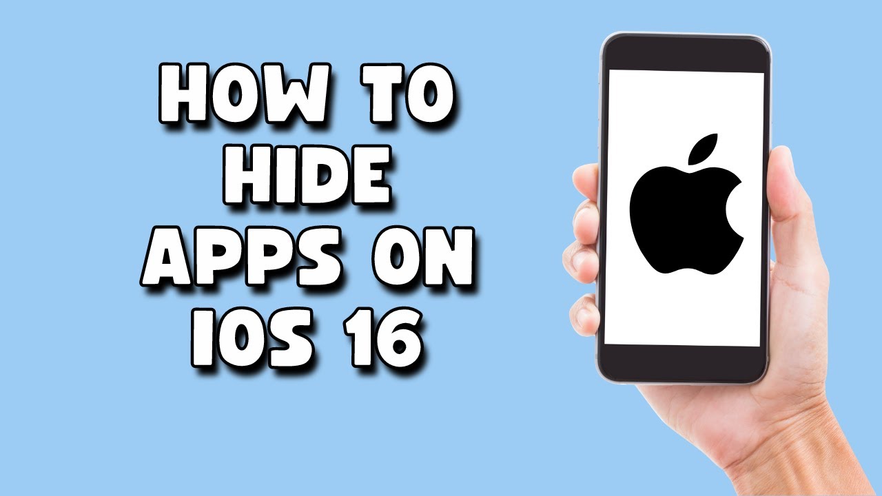 Ios Hide Apps How to Hide Apps on iOS 16 - YouTube