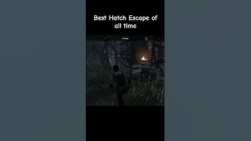 Greatest Hatch Escape YOU WILL WATCH #dbd #dbdshorts #deadbydaylightsurvivor