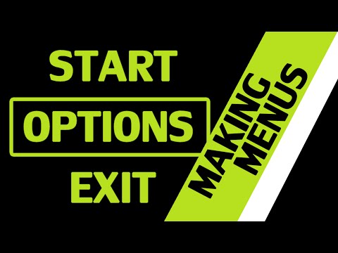 GameMaker Tutorial - Making Menus