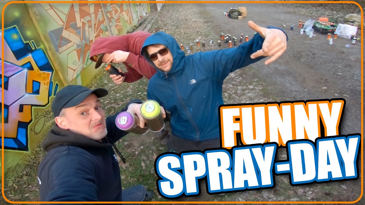 Funny Spray-Day mit Skur und Otek (Folge.26)