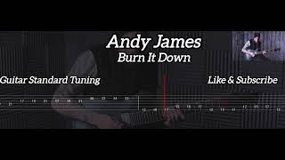 Andy James - Burn It Down ( Tab Guitar )