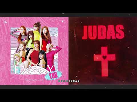FANCY Vs JUDAS TWICE Vs Lady Gaga MASHUP