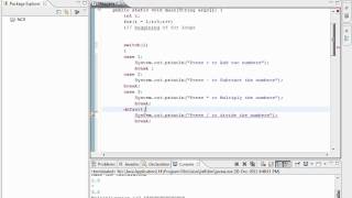 Java Core Tutorials 16.switch.NCR India. Profile