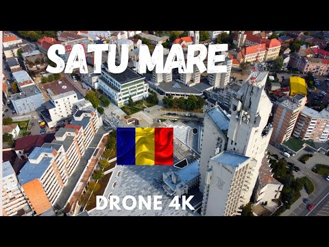 Satu Mare vazut din Drona (4k)