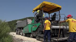 Teslić Asfaltiranje U Naselju Petkovići 23.8.2021.