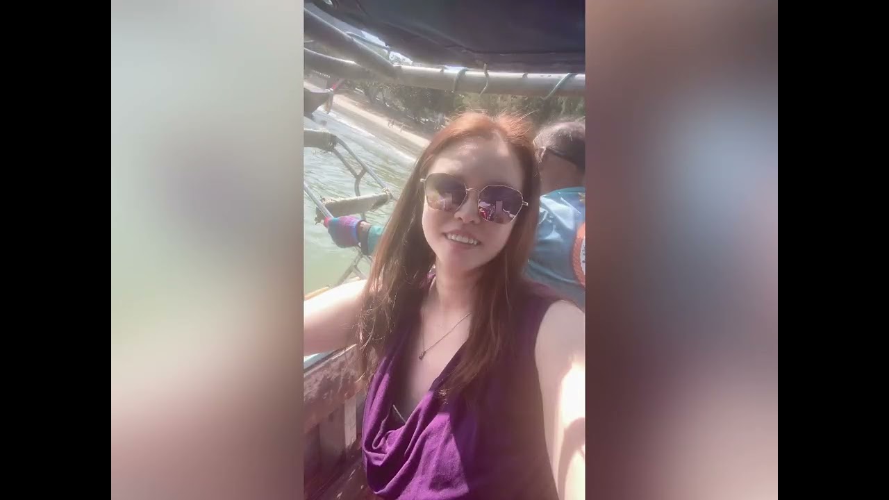 Krabi VLOG 162 | aonang beach walk sunny afternoon 